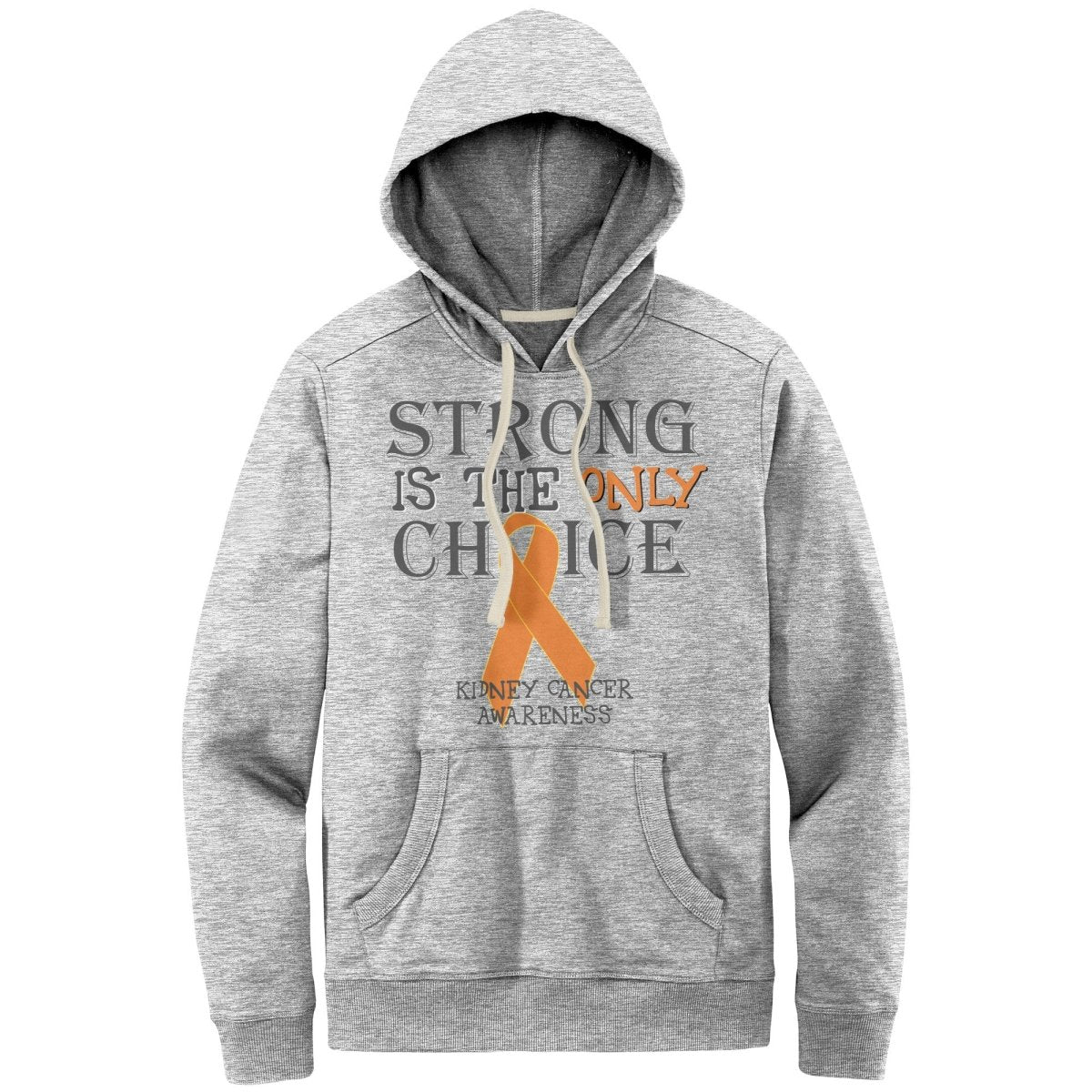 Strong is the Only Choice - Kidney Cancer Awareness T-Shirt, Hoodie, Tank - BluSparkle