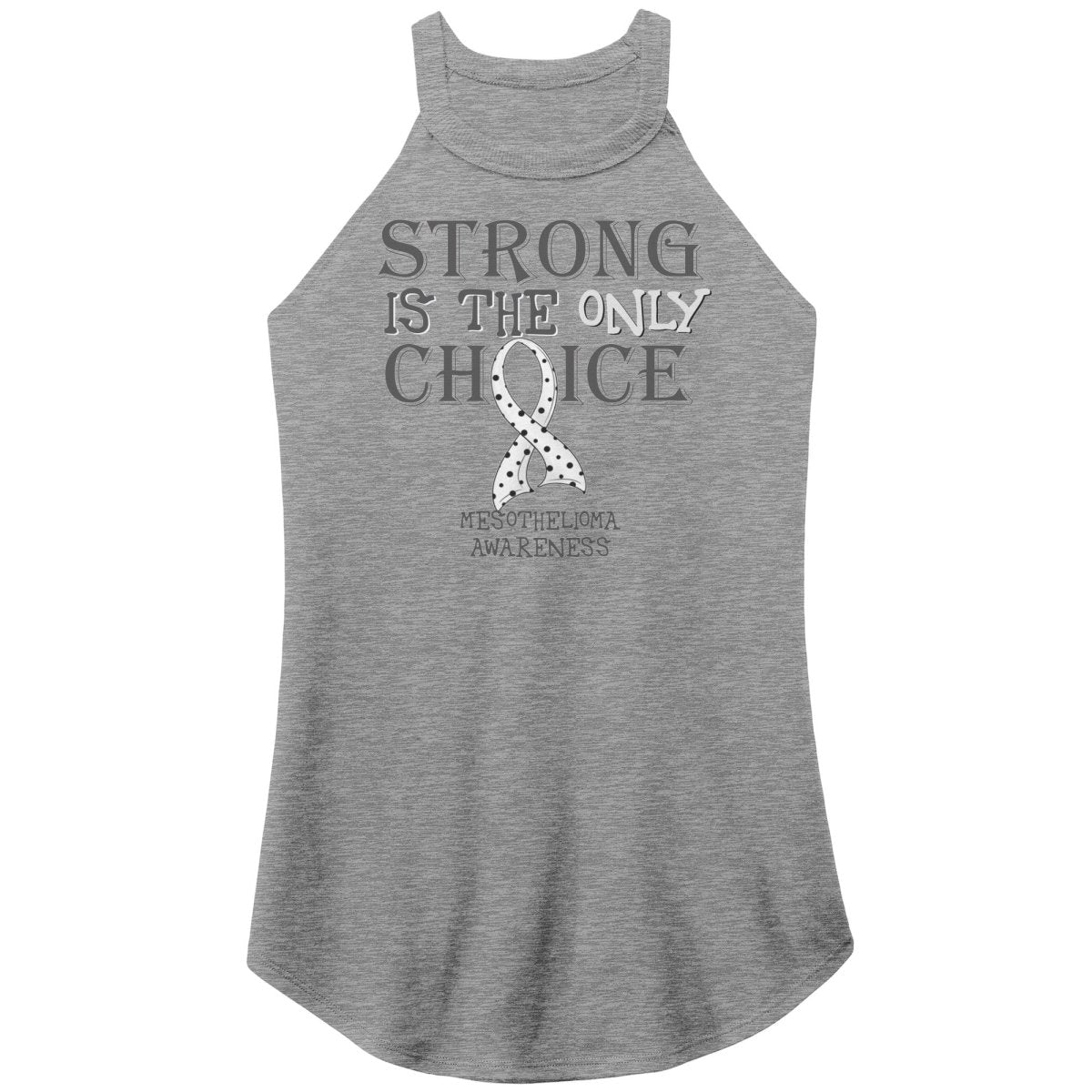 Strong is the Only Choice - Mesothelioma Awareness T-Shirt, Hoodie, Tank |x| - BluSparkle