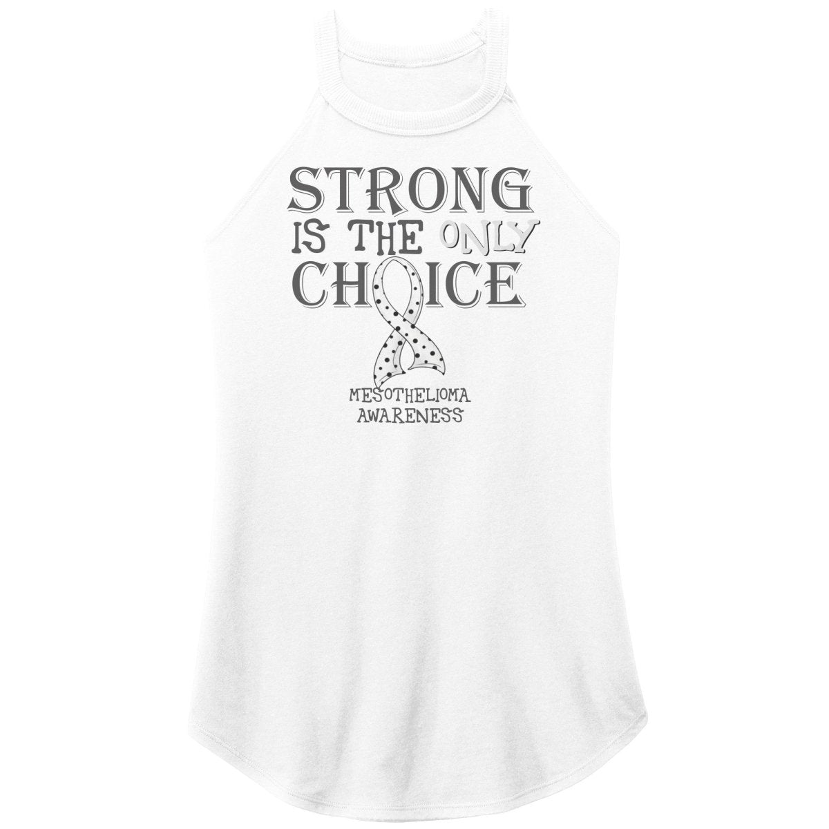 Strong is the Only Choice - Mesothelioma Awareness T-Shirt, Hoodie, Tank |x| - BluSparkle