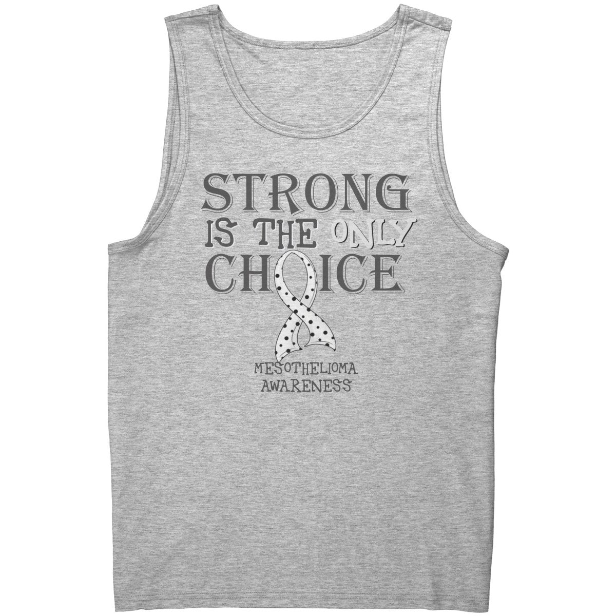 Strong is the Only Choice - Mesothelioma Awareness T-Shirt, Hoodie, Tank |x| - BluSparkle