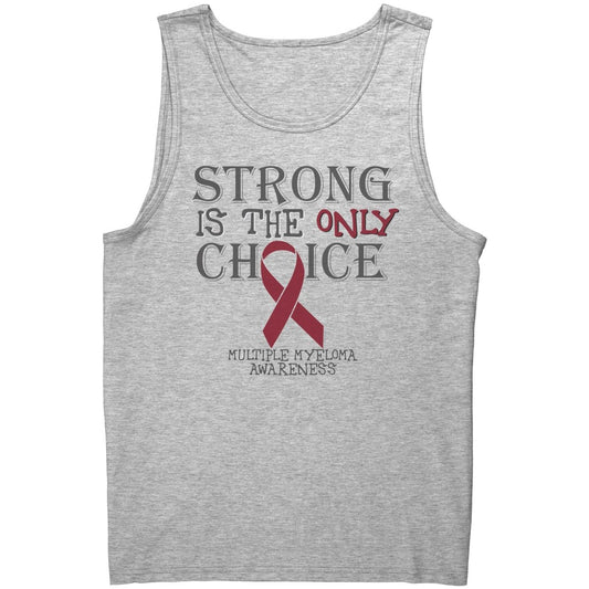 Strong is the Only Choice - Multiple Myeloma Awareness T-Shirt, Hoodie, Tank - BluSparkle