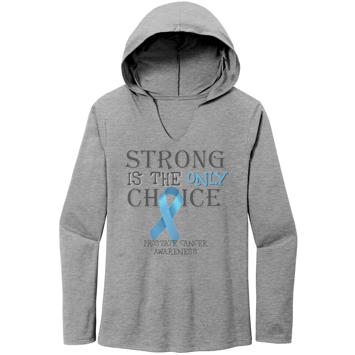 Strong is the Only Choice - Prostate Cancer Awareness T-Shirt, Hoodie, Tank |x| - BluSparkle