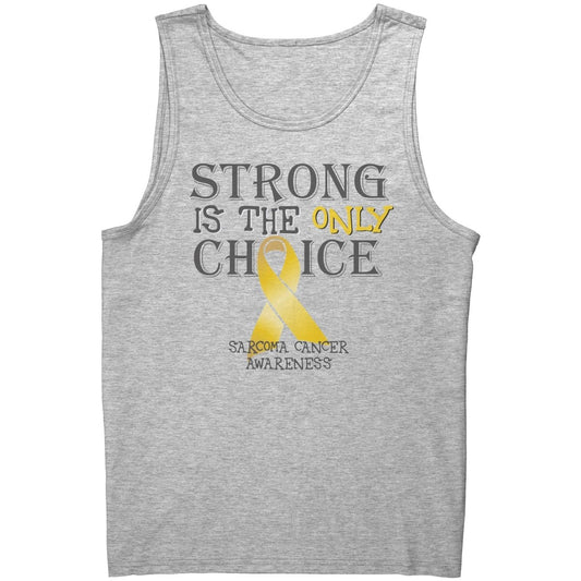 Strong is the Only Choice - Sarcoma Cancer Awareness T-Shirt, Hoodie, Tank |x| - BluSparkle