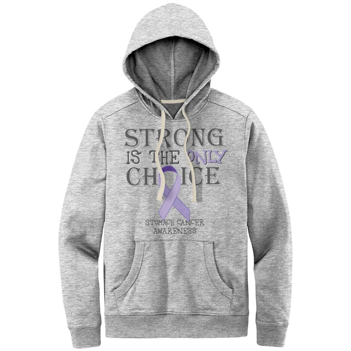 Strong is the Only Choice - Stomach Cancer Awareness T-Shirt, Hoodie, Tank - BluSparkle