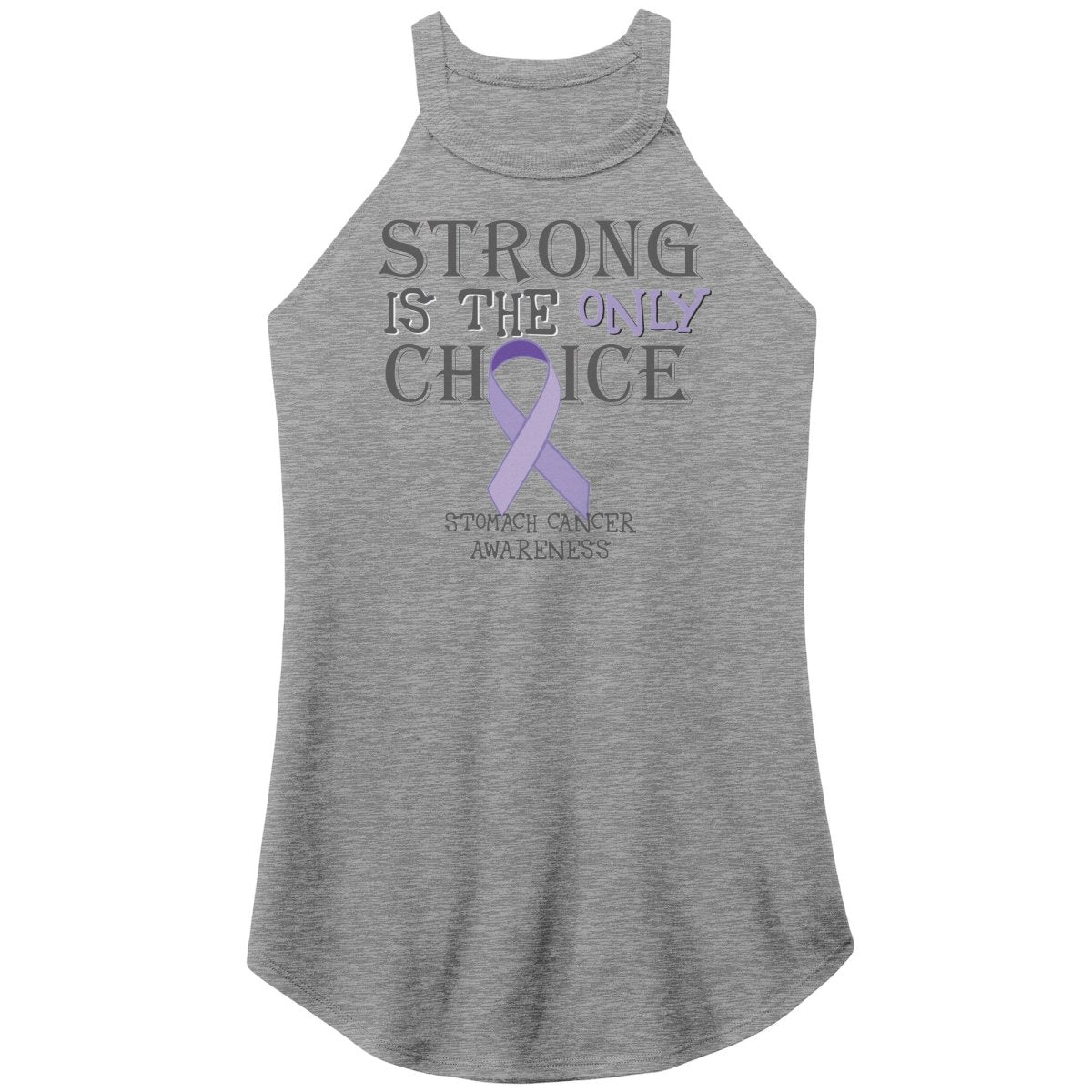 Strong is the Only Choice - Stomach Cancer Awareness T-Shirt, Hoodie, Tank |x| - BluSparkle