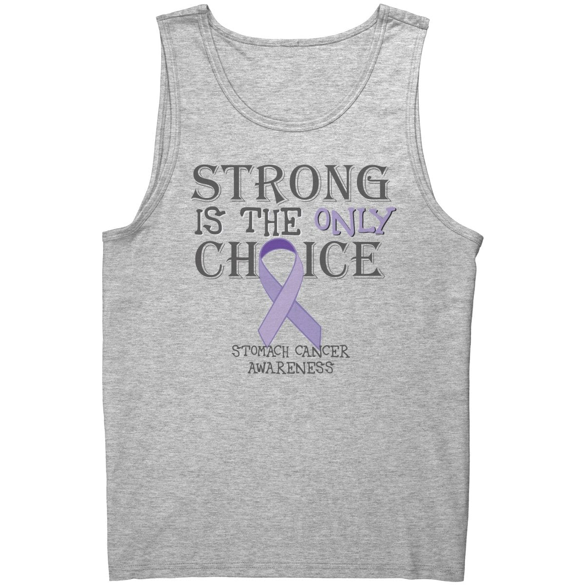 Strong is the Only Choice - Stomach Cancer Awareness T-Shirt, Hoodie, Tank |x| - BluSparkle