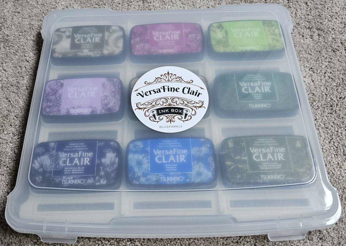 VersaFine Clair Inks Box - BluSparkle