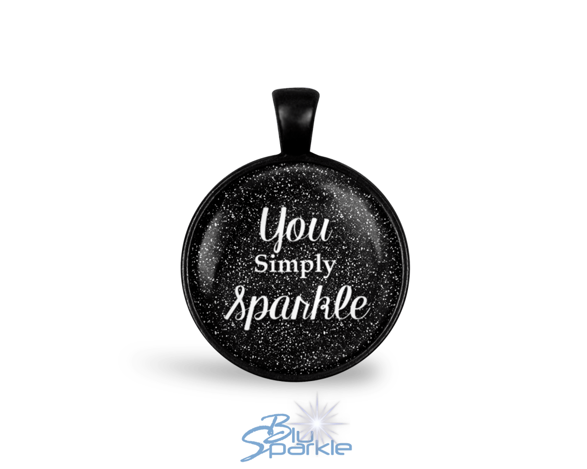 You Simply Sparkle - Round Pendants - BluSparkle