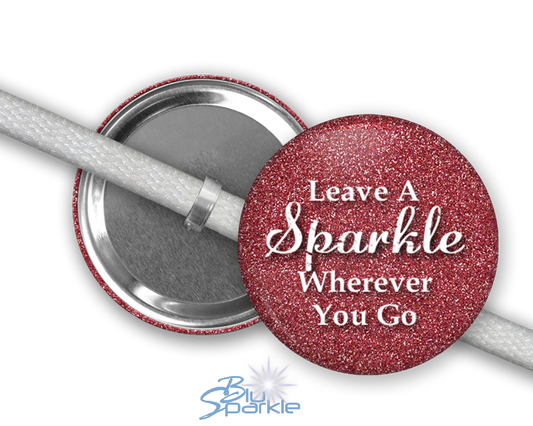Leave A Sparkle Wherever You Go Shoelace Charms