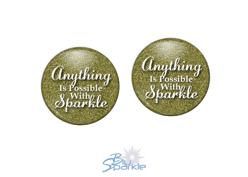 Anything Is Possible With Sparkle - Earrings