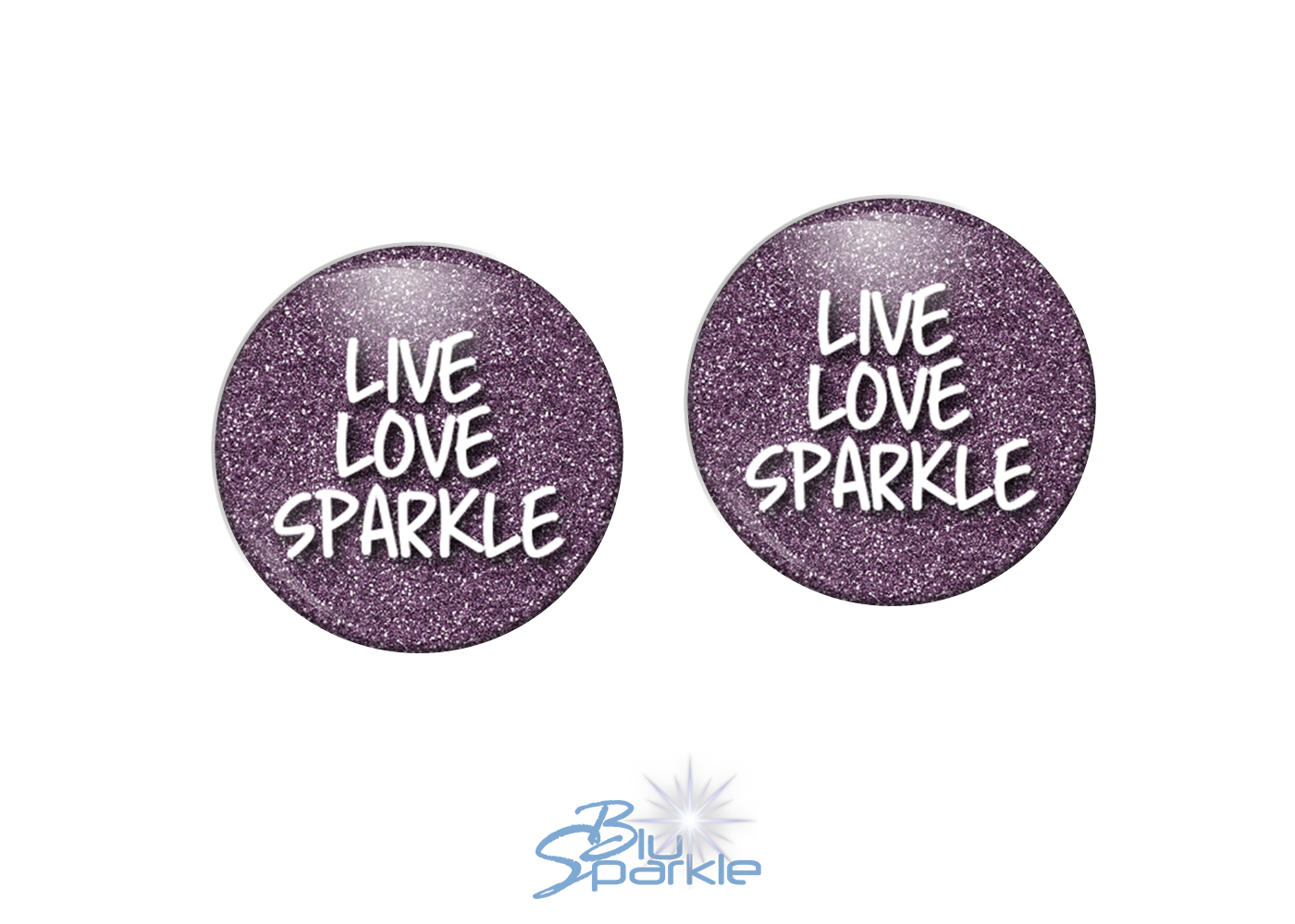 Live Love Sparkle - Earrings