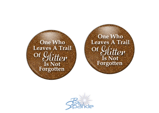 One Who Leaves A Trail Of Glitter Is Not Forgotten - Earrings