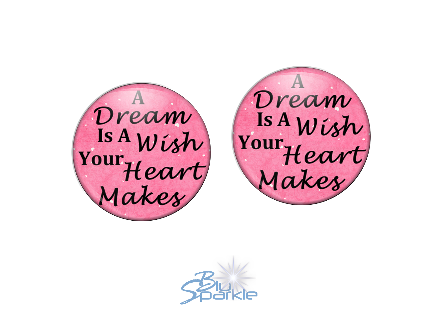 A Dream Is A Wish Your Heart Makes - Earrings