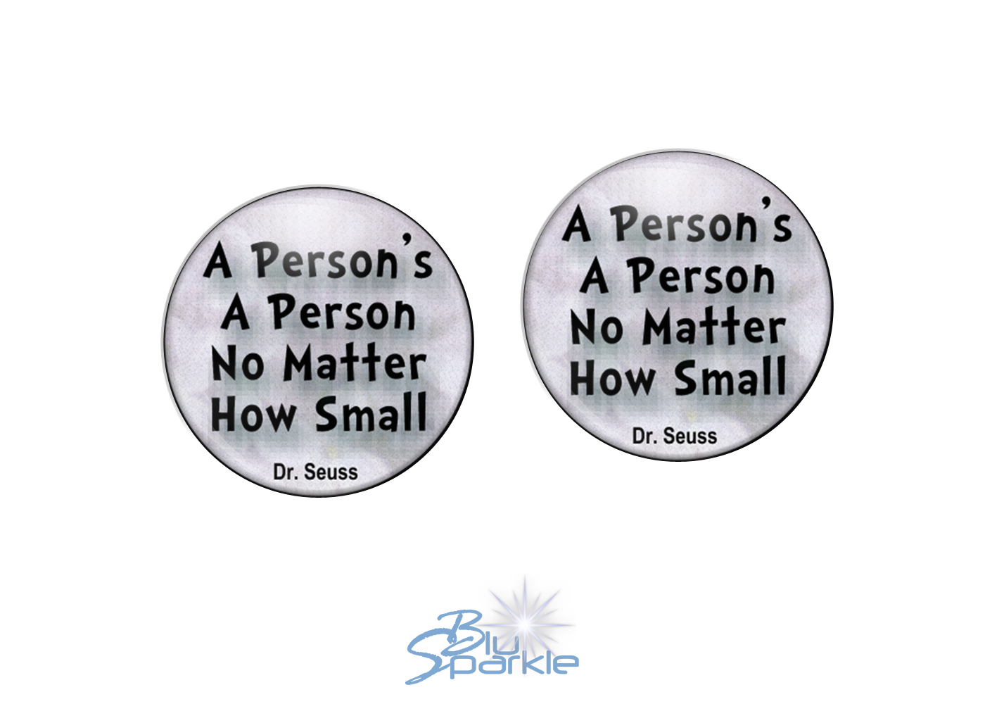 A Person's A Person, No Matter How Small - Earrings