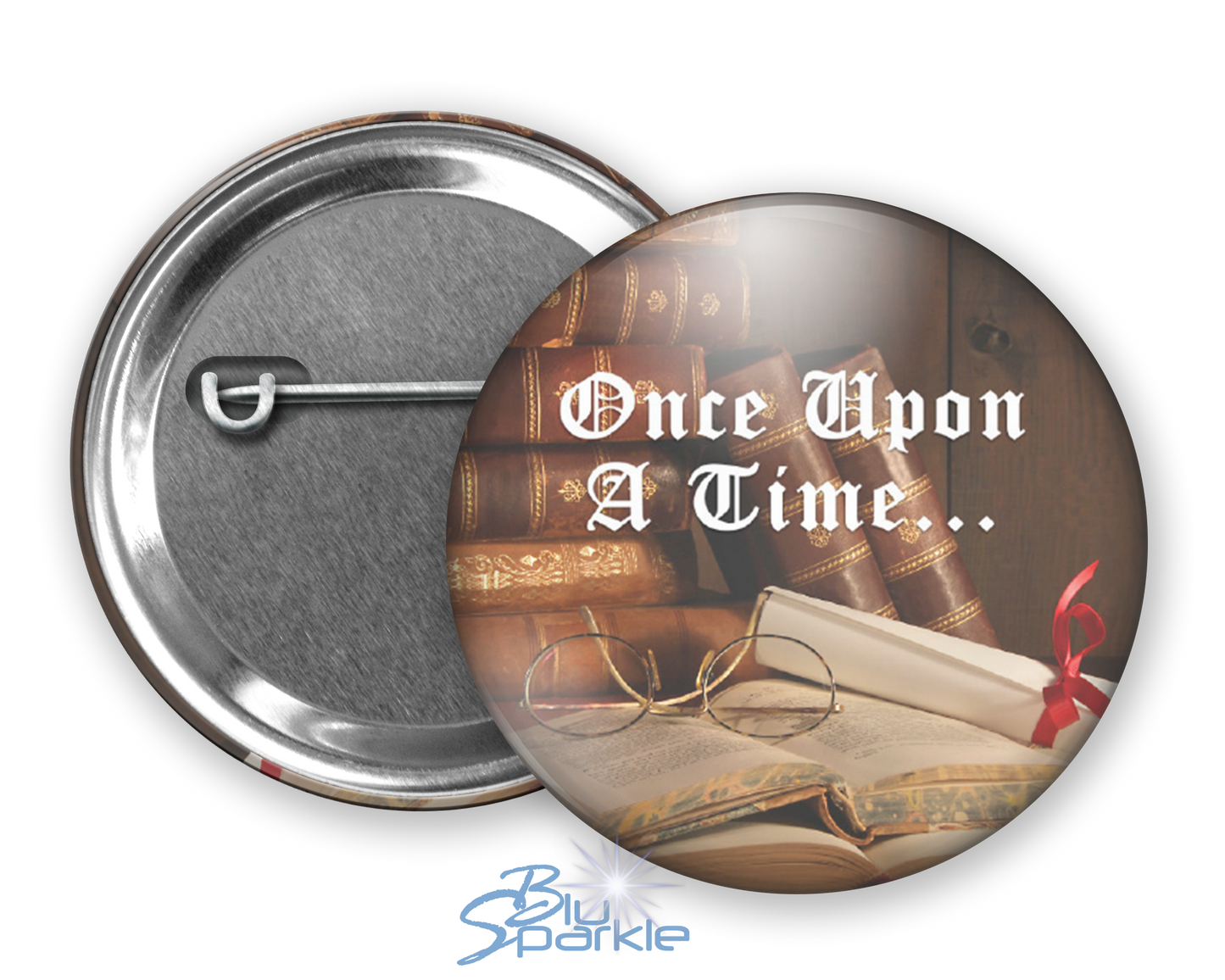 Once Upon A Time… - Pinback Buttons