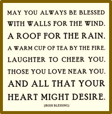 May You Always Be Blessed (Irish Blessing) Wise Expression Sticker