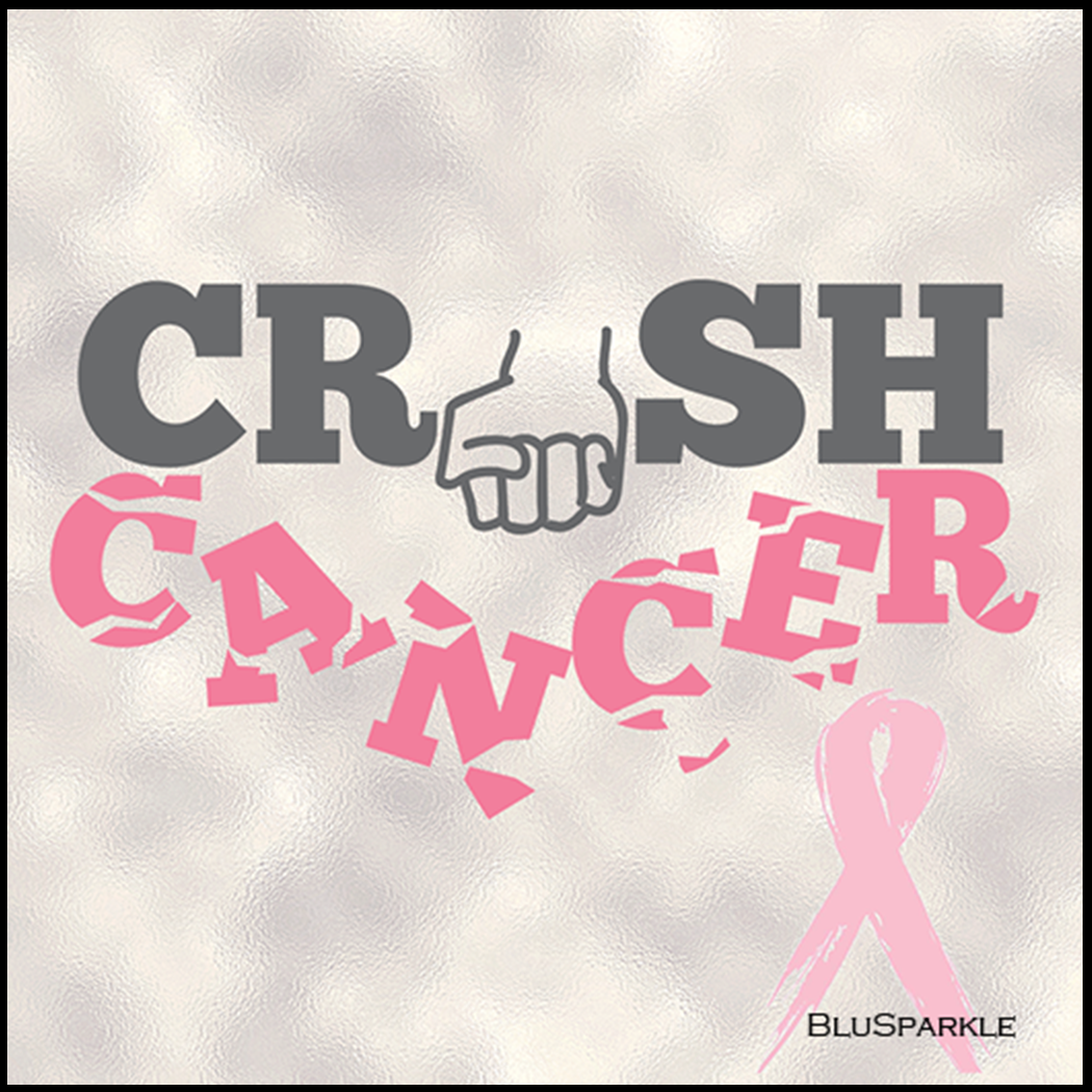 Crush Cancer Wise Expression Sticker