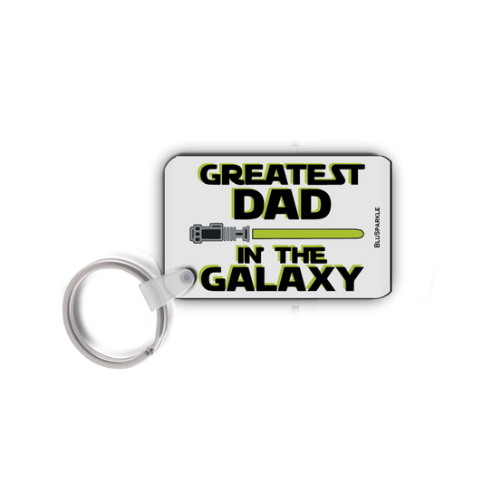 Greatest Dad In The Galaxy Double Sided Key Chain