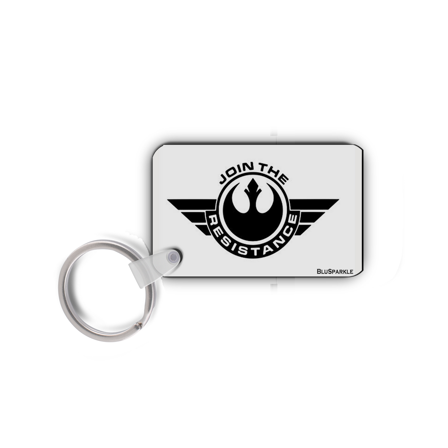 Join The Resistance Double Sided Key Chain