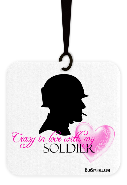 Crazy In Love With My Soldier - Fragrance By You Air Freshener