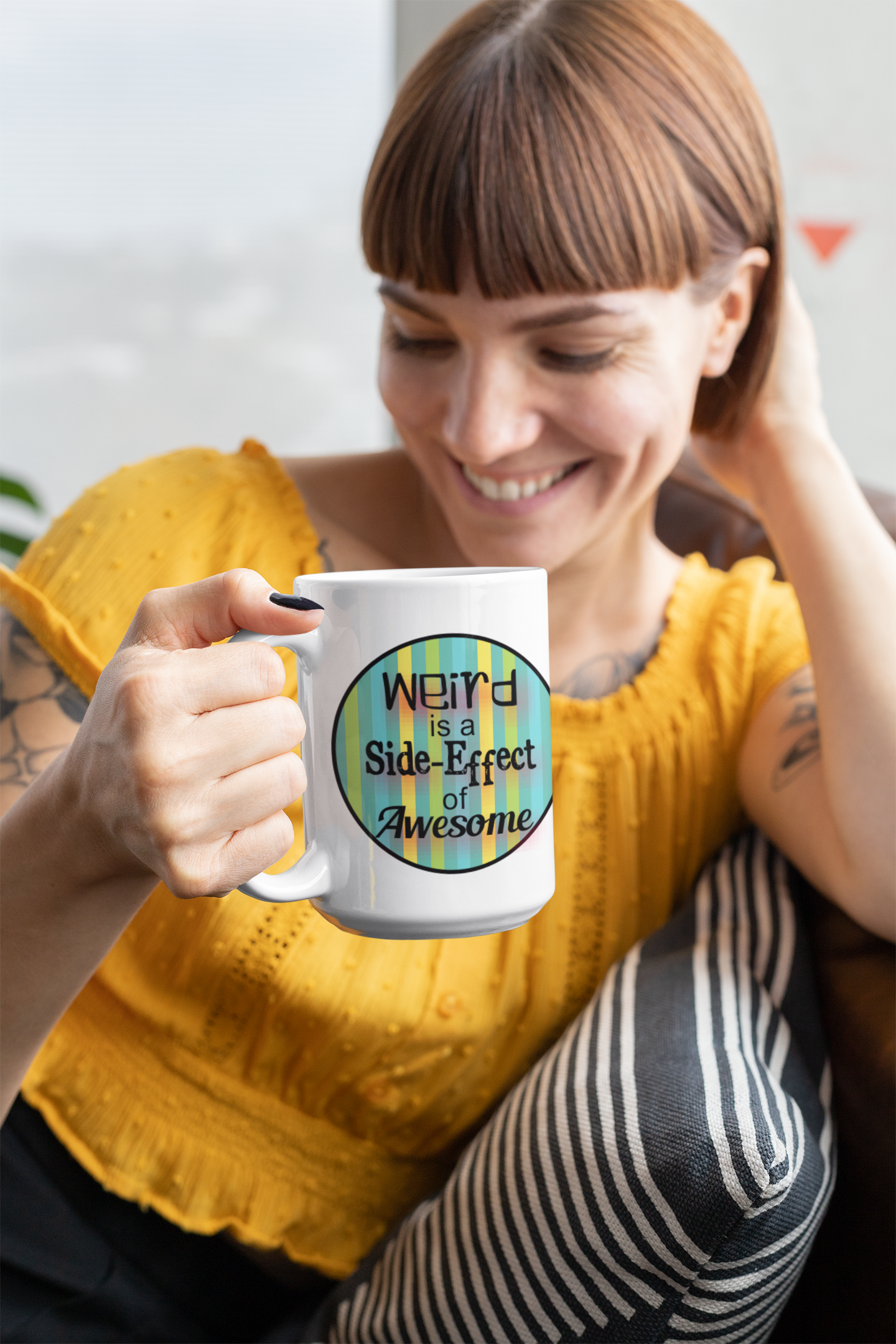 Weird is a Side-Effect of Awesome Mug