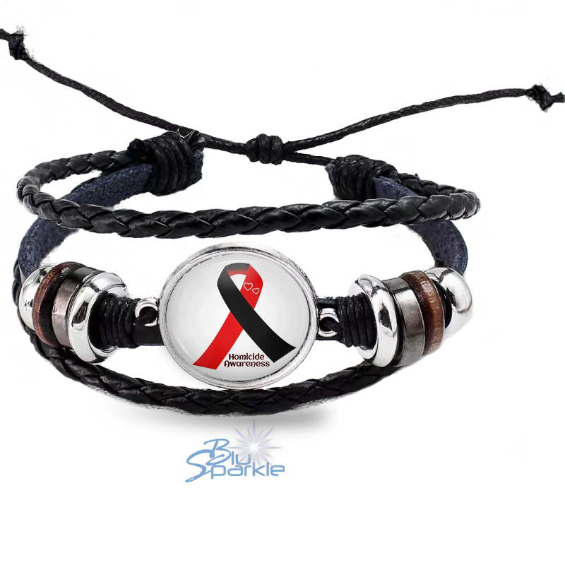 Awareness Ribbon - Personalized Bracelets