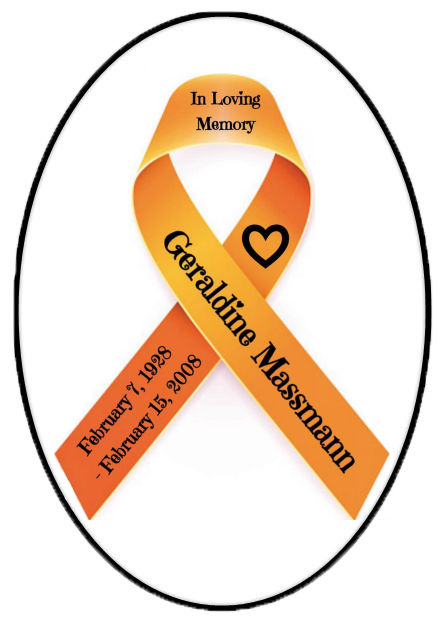 Personalized Awareness Ribbon 4"x6" Magnet
