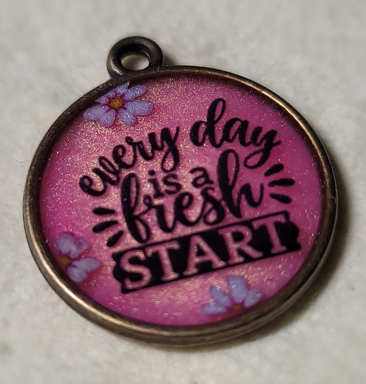 Every Day is a Fresh Start Pendant Charm