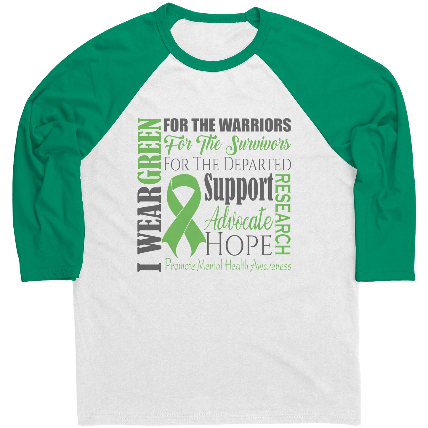 I Wear Green for Mental Health Awareness T-Shirt, Hoodie, Tank
