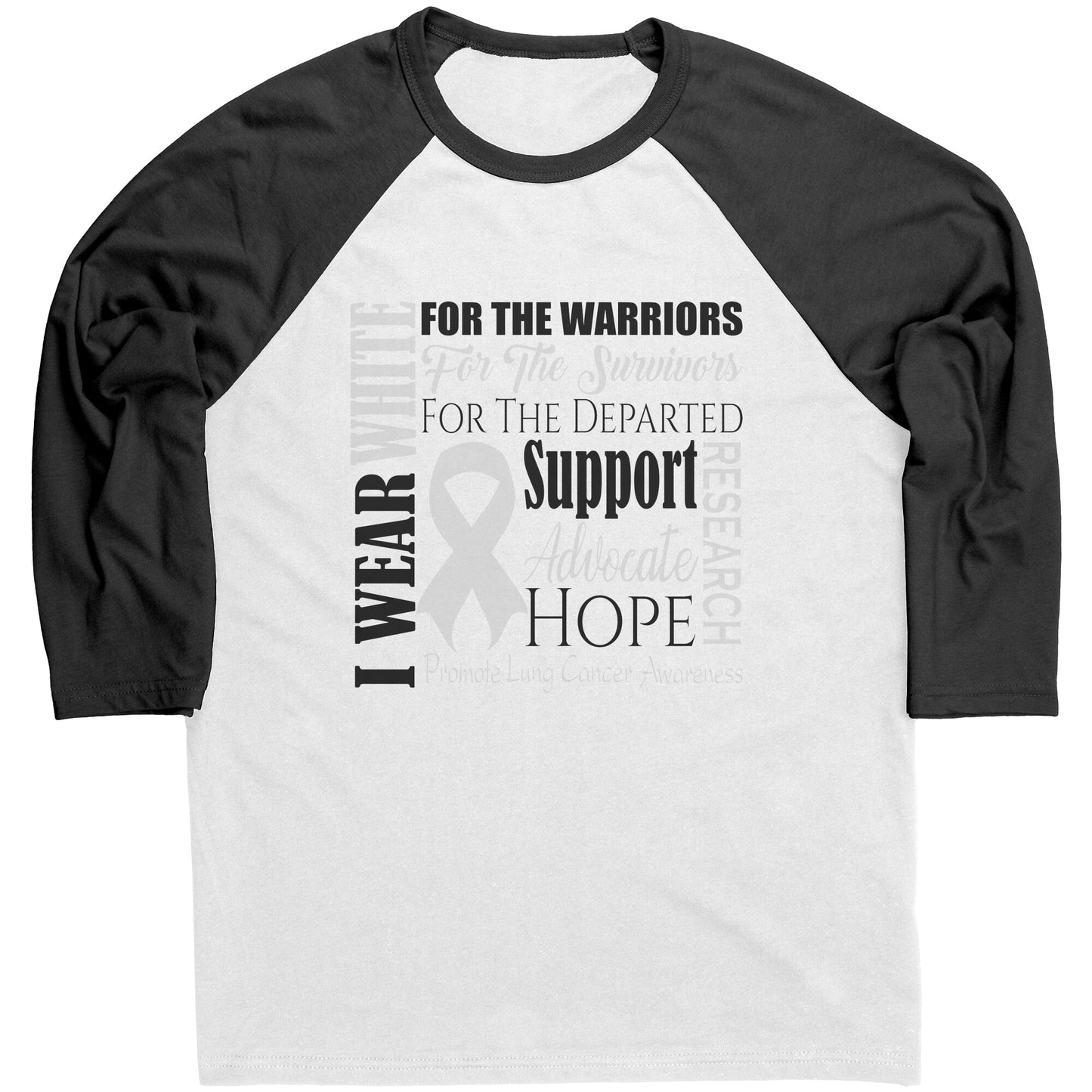 I Wear White for Lung Cancer Awareness T-Shirt, Hoodie, Tank