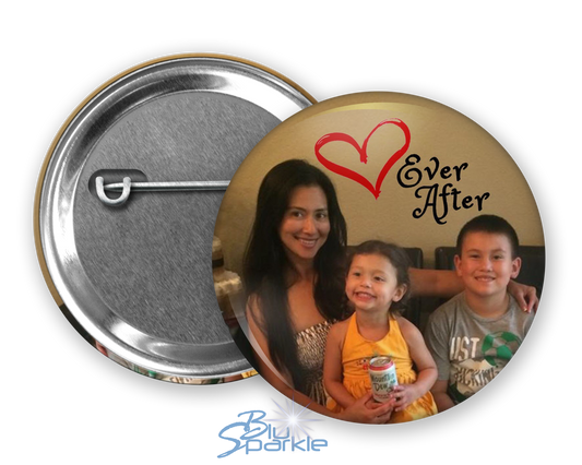 Personalized Photo Pinback Buttons