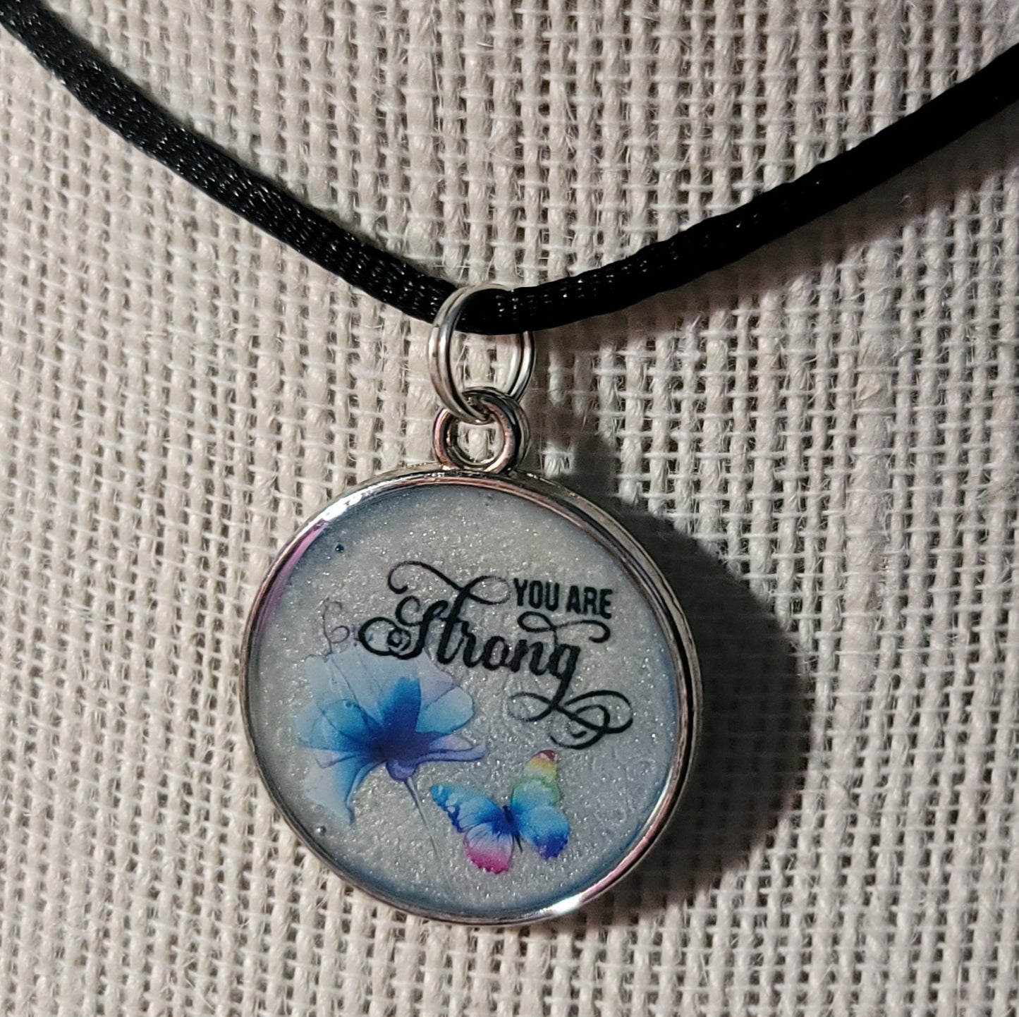 You Are Strong Pendant Charm