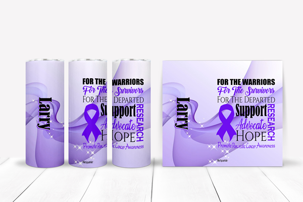 Promote Pancreatic Cancer Awareness Tumblers and Water Bottles